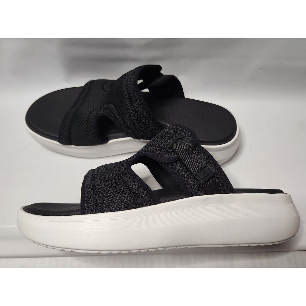 Clarks Cloudsteppers Solevana Mist Sandals Women’s Size 9 Black